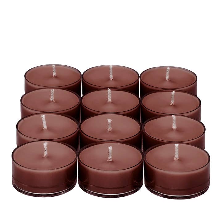 Tamboti Woods Universal Tealight® Candles for wholesale by Glow Collection