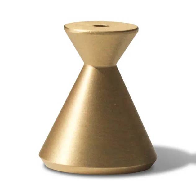 Porte-encens sablier en laiton pour la vente par Cedar and Myrrh