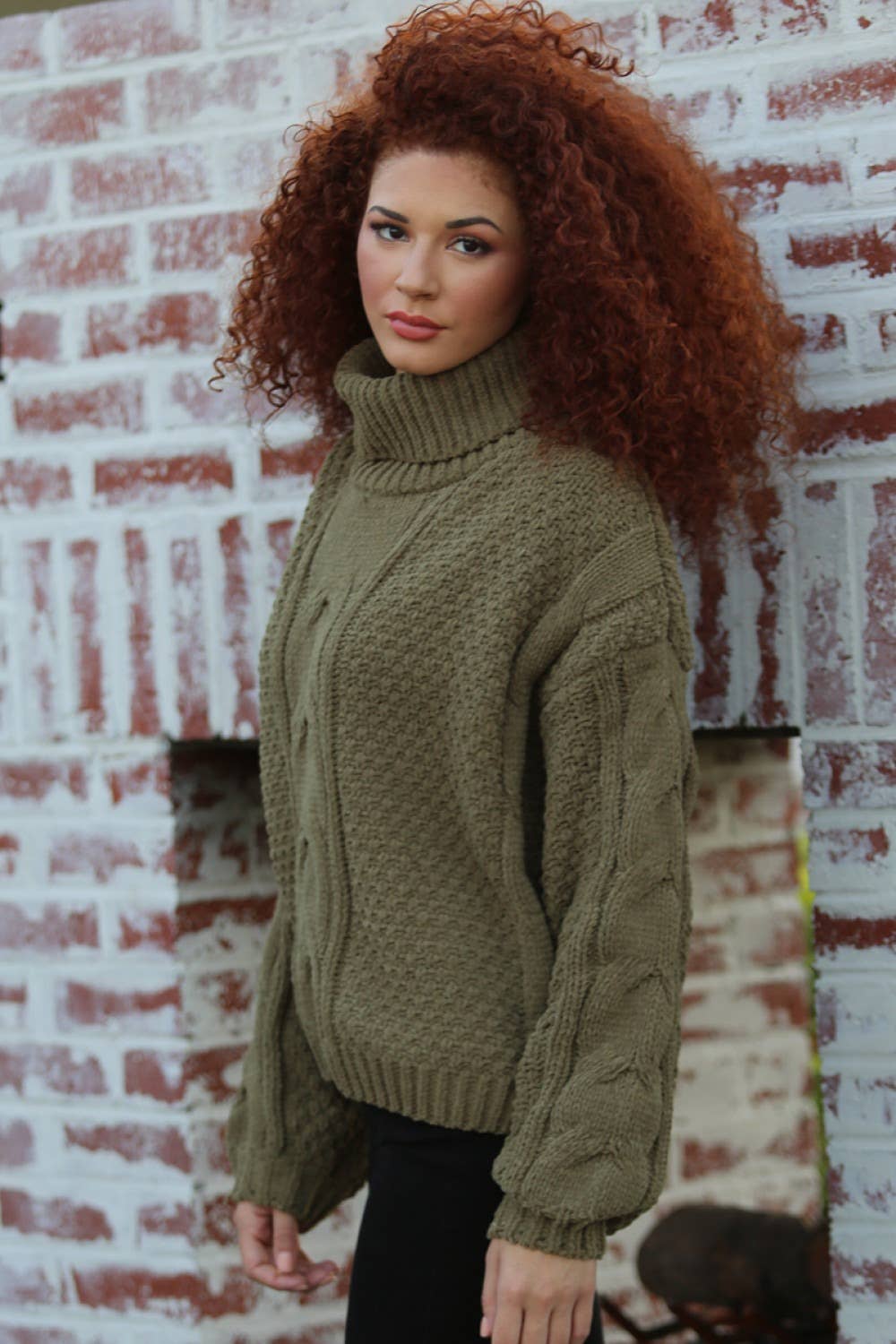 ANGIE - Wholesale Knit Sweater - Women's - XHE89-ASIS28