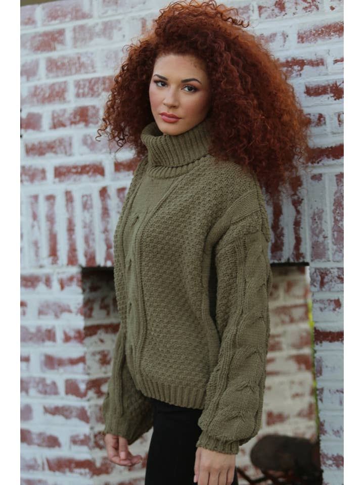 ANGIE - Wholesale Knit Sweater - Women's - XHE89-ASIS28