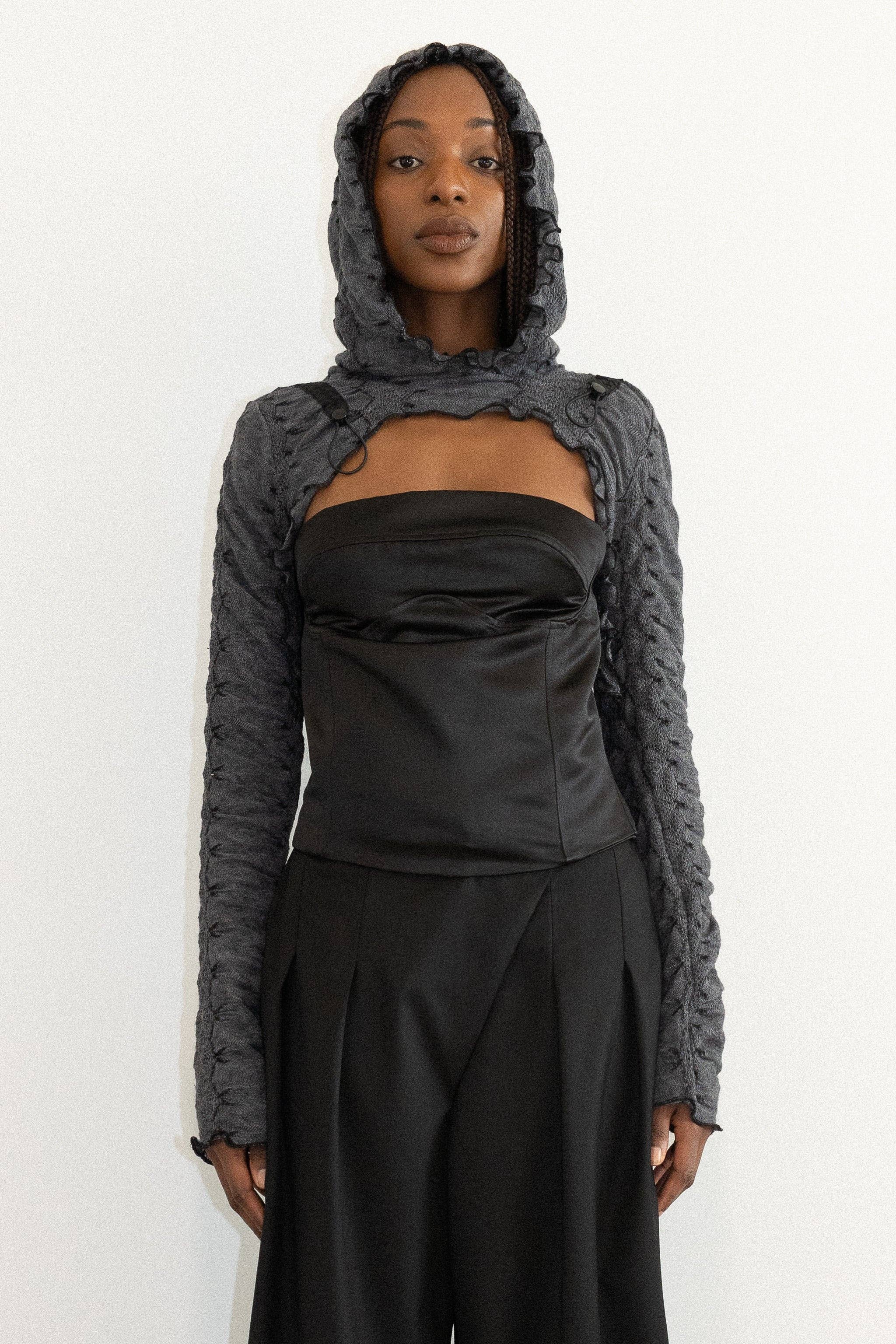 Mercy House Studio - Wholesale Knit Top - Women's - FOXHOLE HOODED TOP0