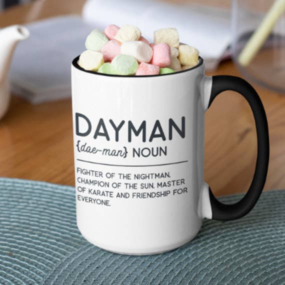 Ink Pop - Wholesale Coffee Mug - Dayman 11oz Coffee Mug, High Gloss, Printed in USA