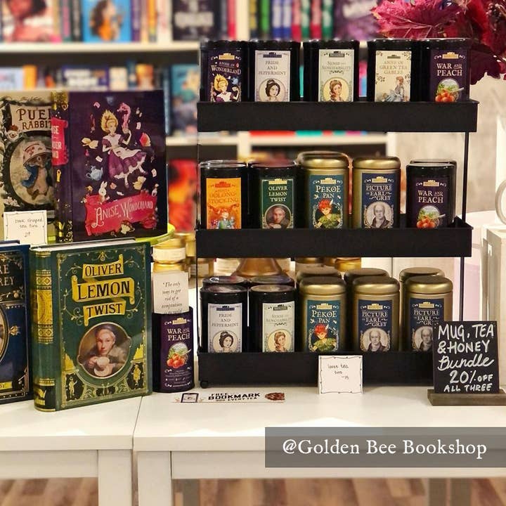 Novelteas LLC - Wholesale Loose tea - Pemberley Pu-erh - Loose Tea inspired by Mr. Darcy4