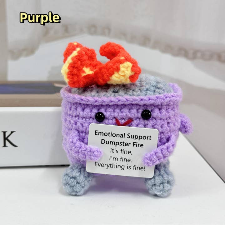 Anh2 LTD - Vendita all'ingrosso Portachiavi - Donna - Simpatico giocattolo fatto a mano, con supporto emotivo, realizzato all'uncinetto4