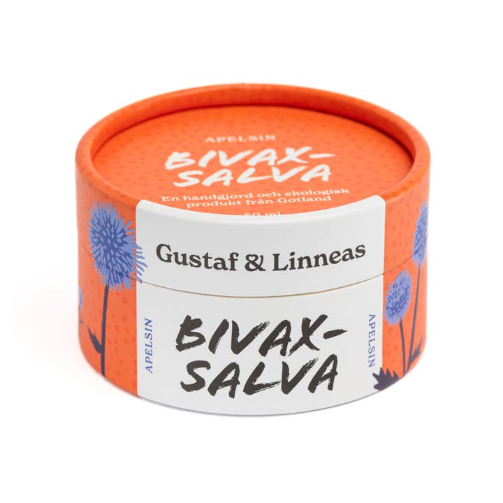 Gustaf och Linnea - Wholesale Healing Salve/Balm/Cream - Bivaxbalsam i pappersförpackning