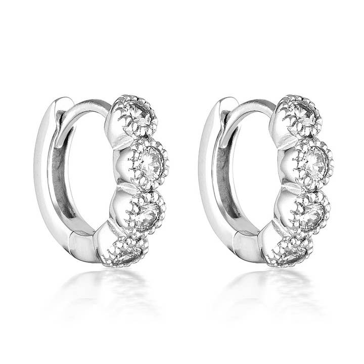 ELARA HUGGIES | SILVER and other Purchase Wholesale nova silver. Free Returns & Net 60 Terms on Faire trending on Faire.