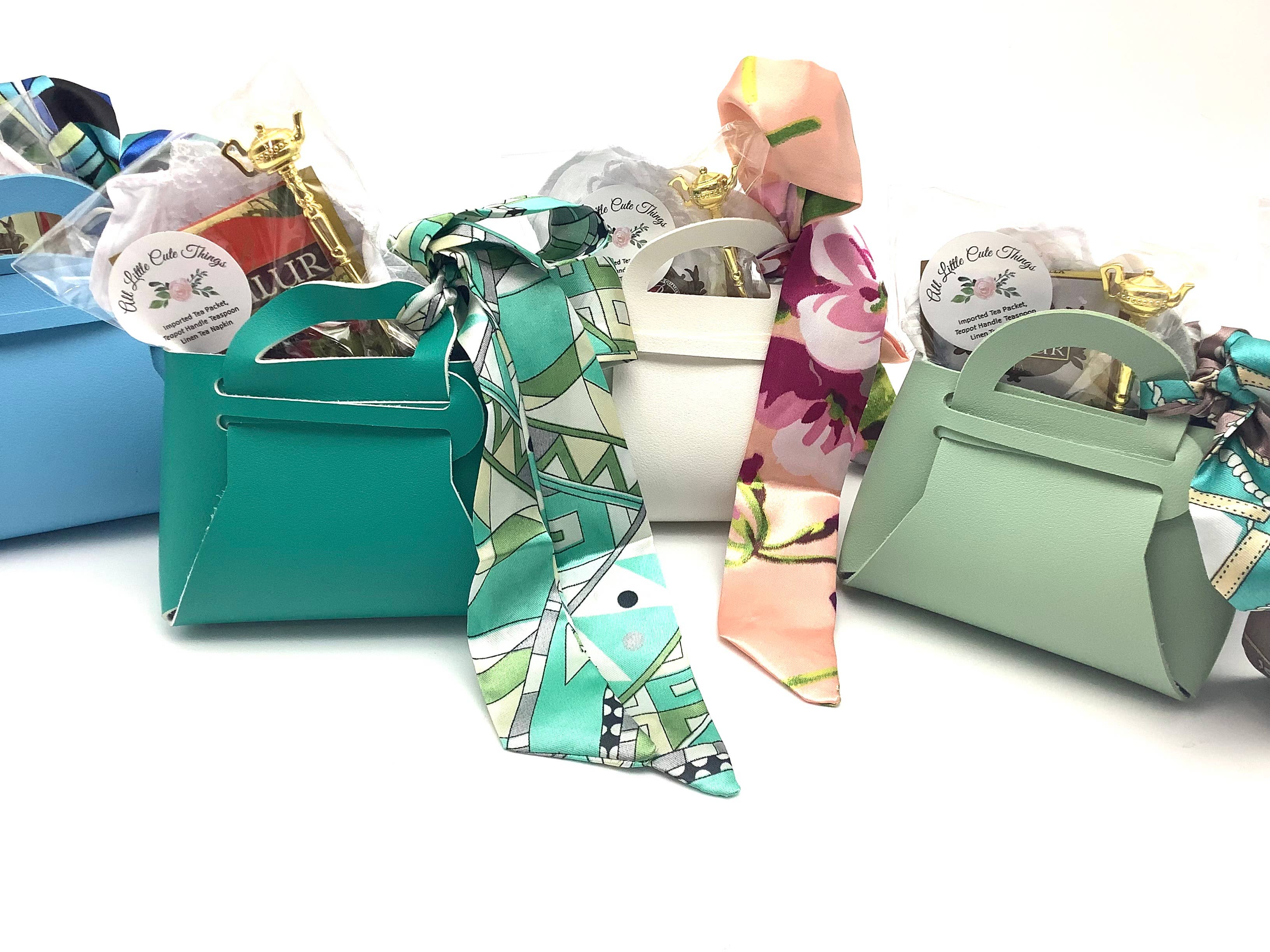 All Little Cute Things – wholesale Gift bag set/pack – Tea Party Gifts, Fashion Purse accessory ribbon Spoon Napkin3