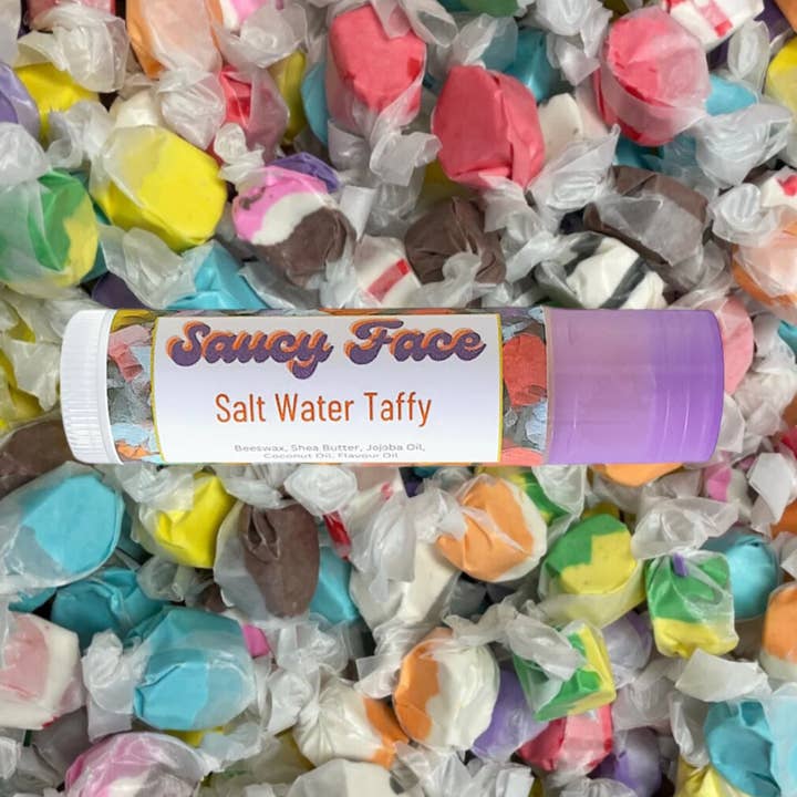 Bálsamo Labial Taffy de Água Salgada por atacado de Saucy Face Lip Co.