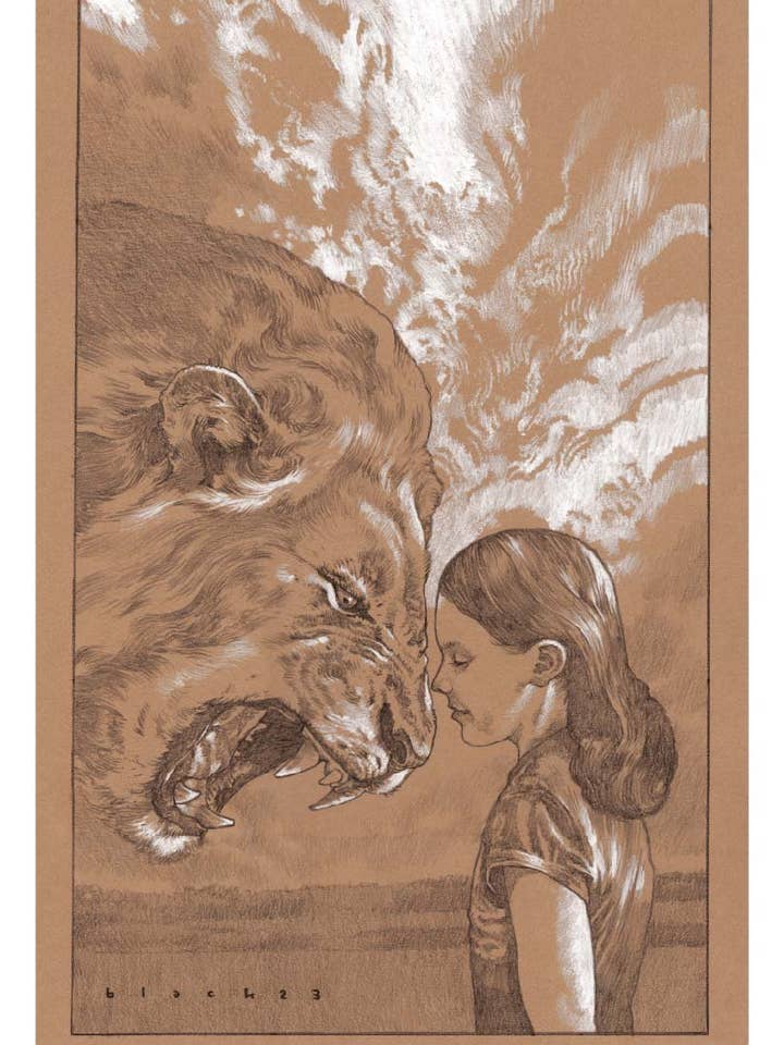 Strength Tarot Card Print for wholesale by Black Market