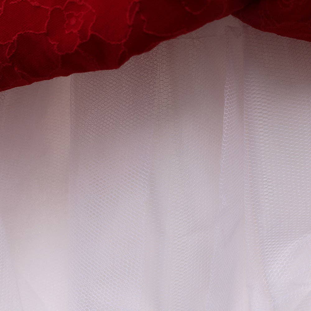 MyKids-USA® - Wholesale Dress - Kids - Baby Girl Flower Patched Design Solid Color Sleeveless Princess Formal Dress17