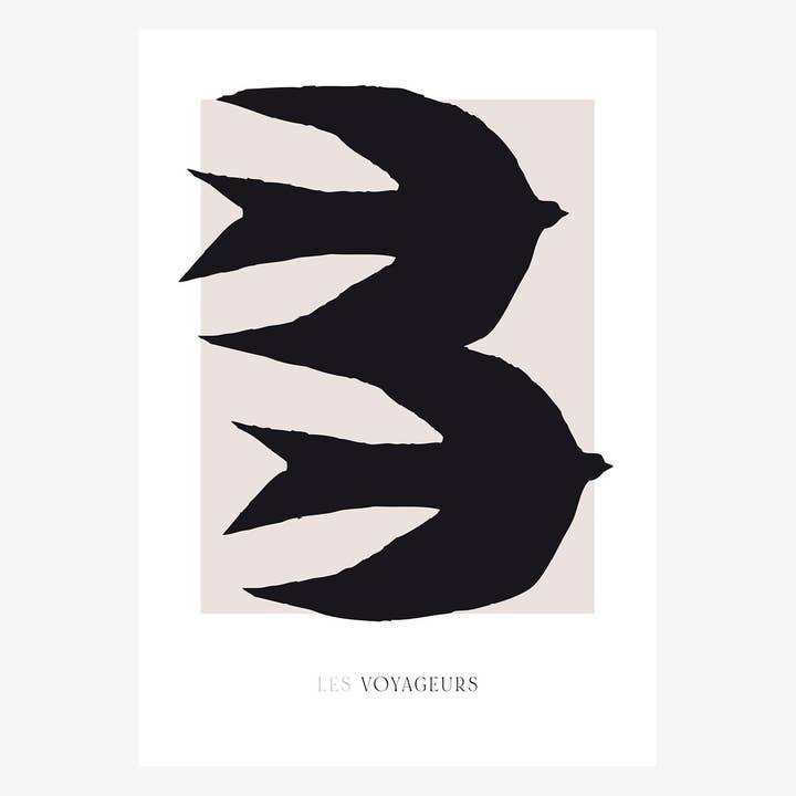 typealive - Wholesale Poster - print/Les Voyageurs No. 2