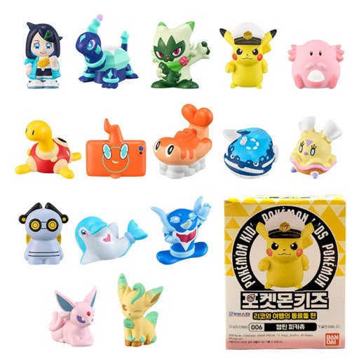 K-Wonderland - Wholesale Figurine Toy - Kids - Limited Bandai Pokémon – Riko & Travel Friends BOX1