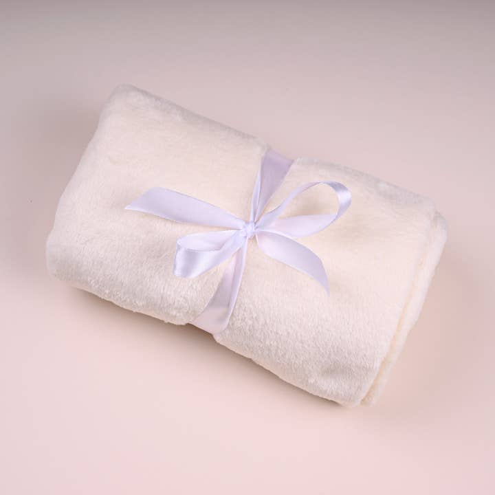 Crème Hoekhuis Fleece Deken voor wholesale door Baby's House