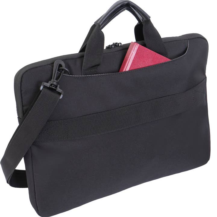 Magid - Wholesale Laptop Bag - Unisex - Jack Abrahams |The Preppy | 18-In Men's Lightweight Twill Laptop Briefcase with Reflectors5