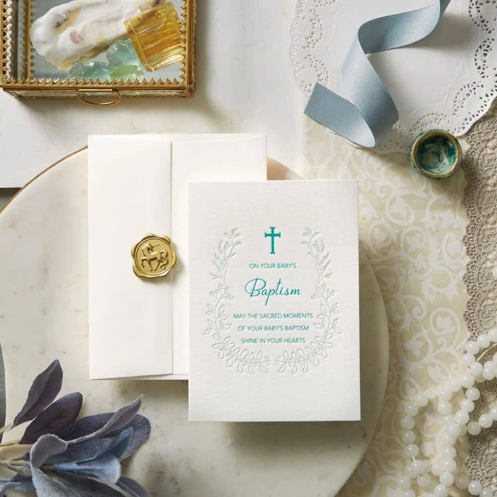 NIQUEA.D - Wholesale Baby Card - Baptism Greeting Card5