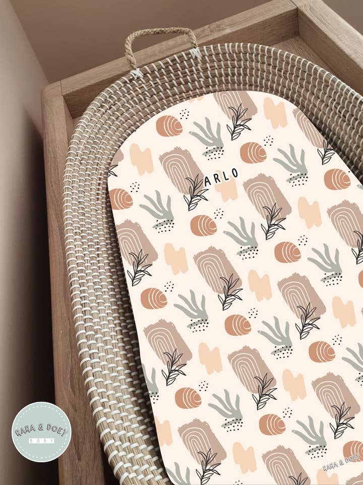 Cestino fasciatoio Boho per la vendita all'ingrosso da parte di Rara & Doey