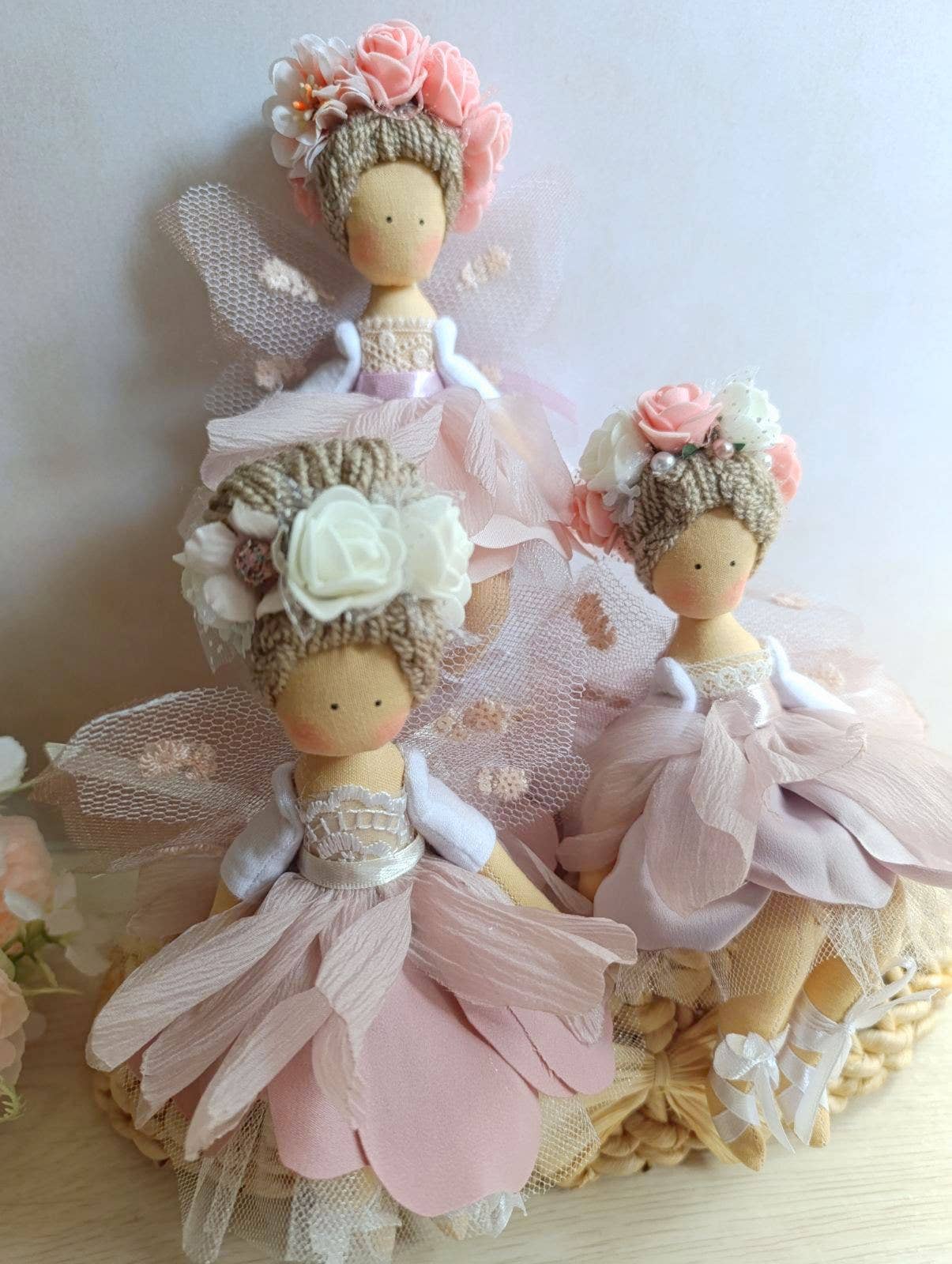 ChernikovaNataliya - Wholesale Pop - Kinderen - Handgemaakte Feeënballerina Pop – 20 cm (7,9 in)8