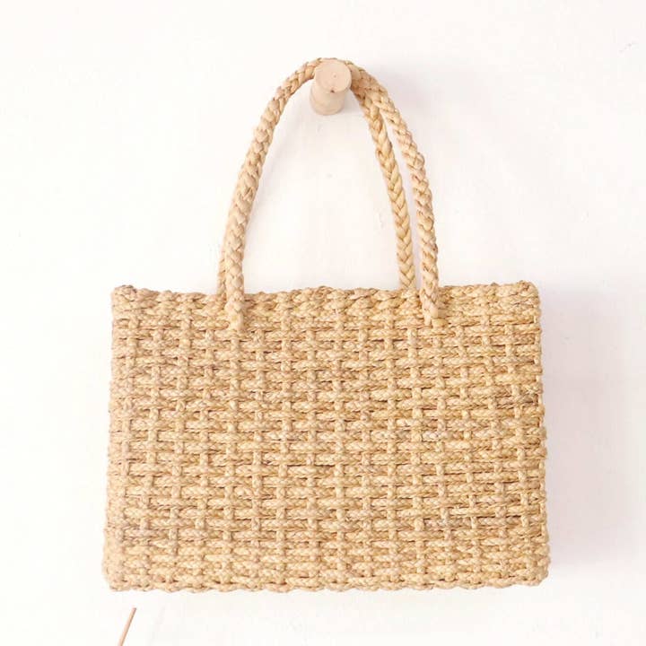 BEAU - Basketzak met rieten voor wholesale door Thaihomeshop