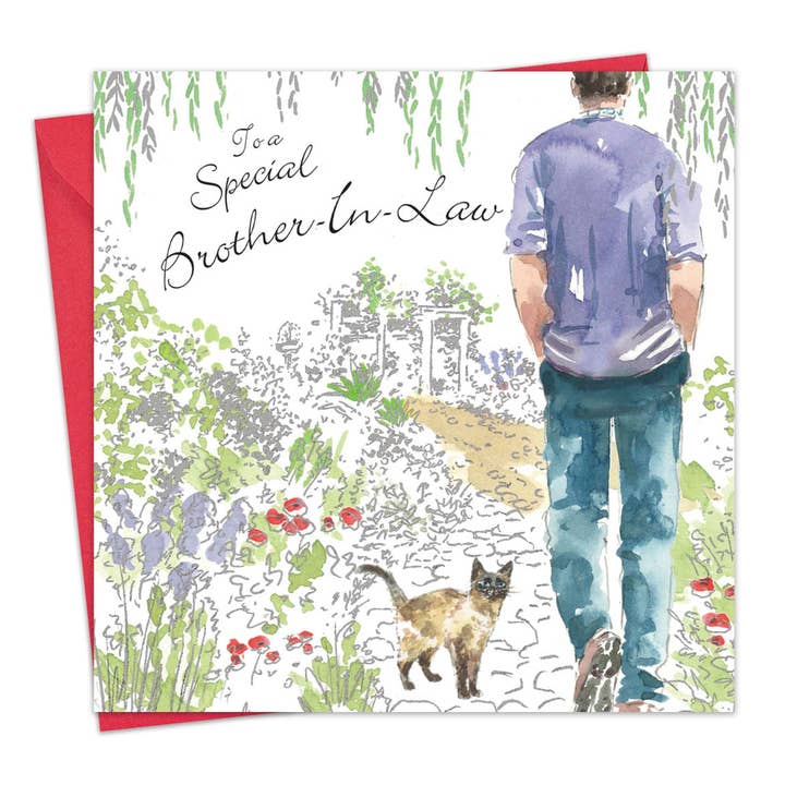 Cartão de aniversário especial do cunhado por atacado de Twizler Ltd