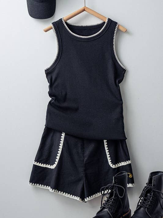 Fashion Week - Wholesale Tank Top - Women's - STRUCTURE KNIT TANK TOP
