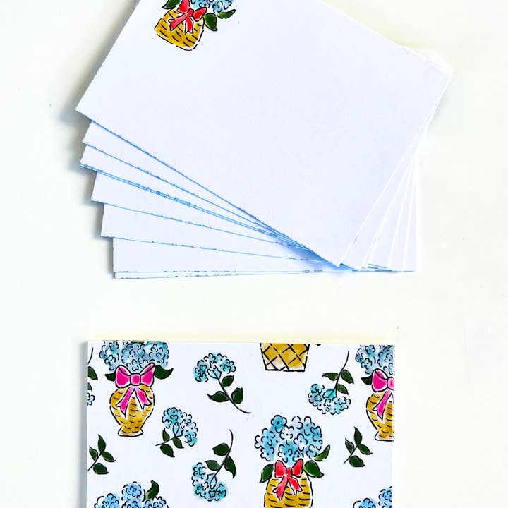 Little Desk Drawer - Wholesale Stationery/Notecard Set - Tray Chic Desk Notes - Hi Hydrangea!2