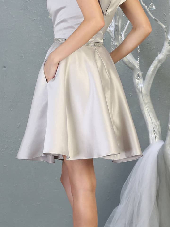 LA Merchandise - Wholesale Dress - Women's - Classy Off the shoulder Prom Dress- LA1815