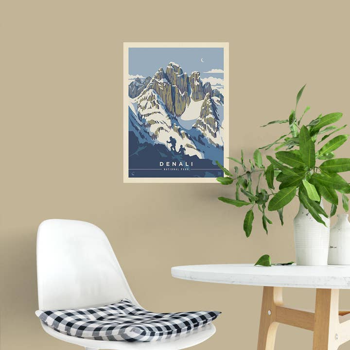 RetroPlanet - Wholesale Wall Decal/Stickers - Denali National Park Alaska Decal4