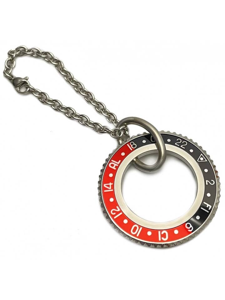 LLAVERO TACÓMETRO OFICIAL ACERO COLOR NEGRO/ROJO para venta al por mayor de Speedometer Official