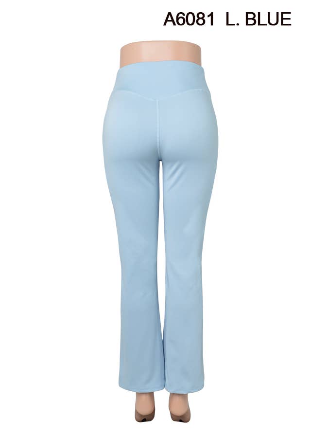 SSImport - Wholesale Athletic pants – Women′s - A6081 FLAT PANTS SPORTS YOGA POCKET MIXED SIZES 12PCS/PACK2