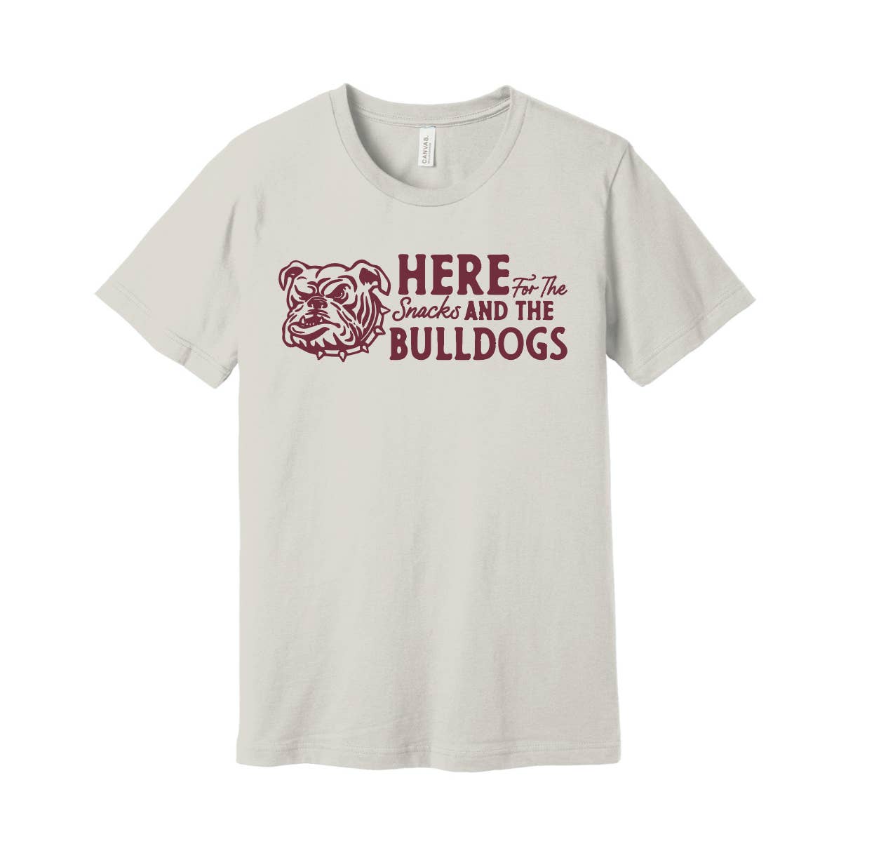 The Chester Drawer - Wholesale Screen Printed T-Shirt - Unisex - Snacks and Bulldogs