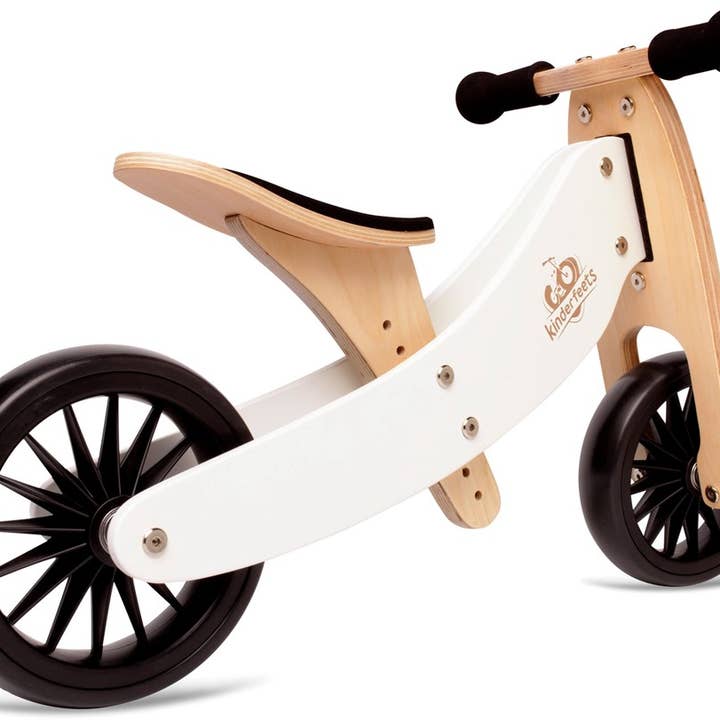 Kinderfeets NL – Großhandel Holzspielzeug – Kinder – Kinderfeets 2-in-1-Holz-Laufrad & Dreirad Tiny1