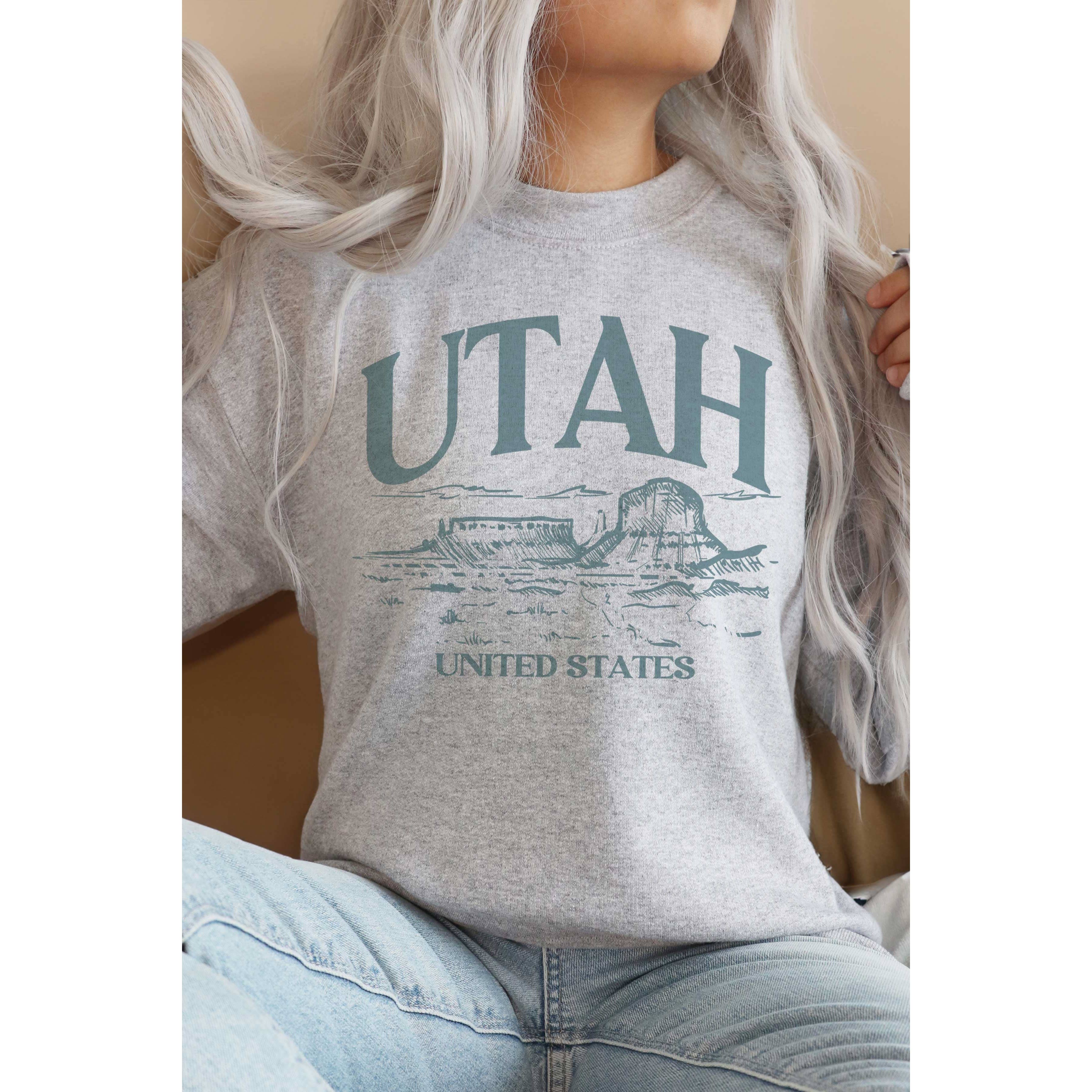 BLUME & CO. - Vente Sweat-shirt à imprimés – femme - Sweatshirt graphique UTAH0