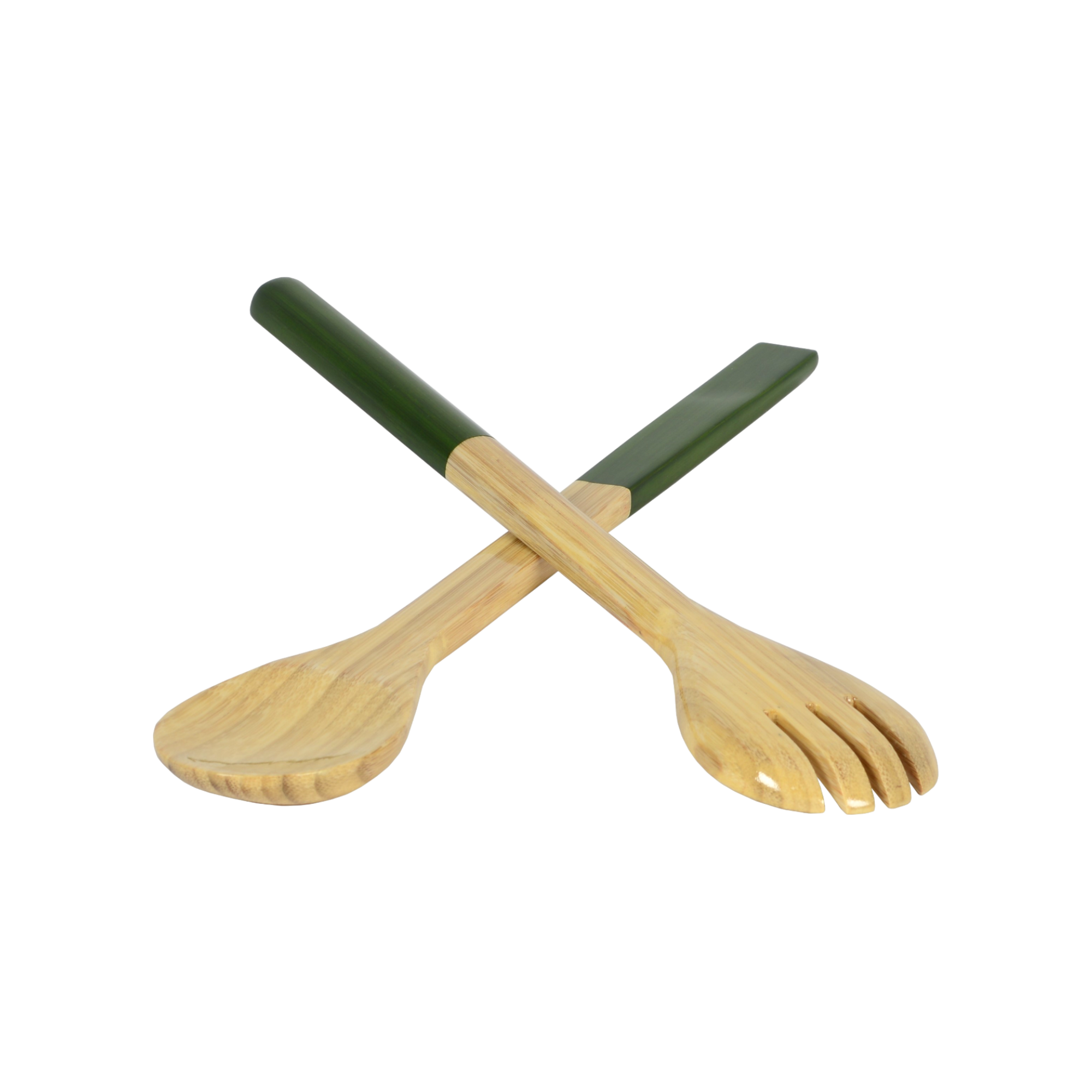 albert L. (punkt) Inc. - Wholesale Serving Utensil - Large Bamboo Server Set3