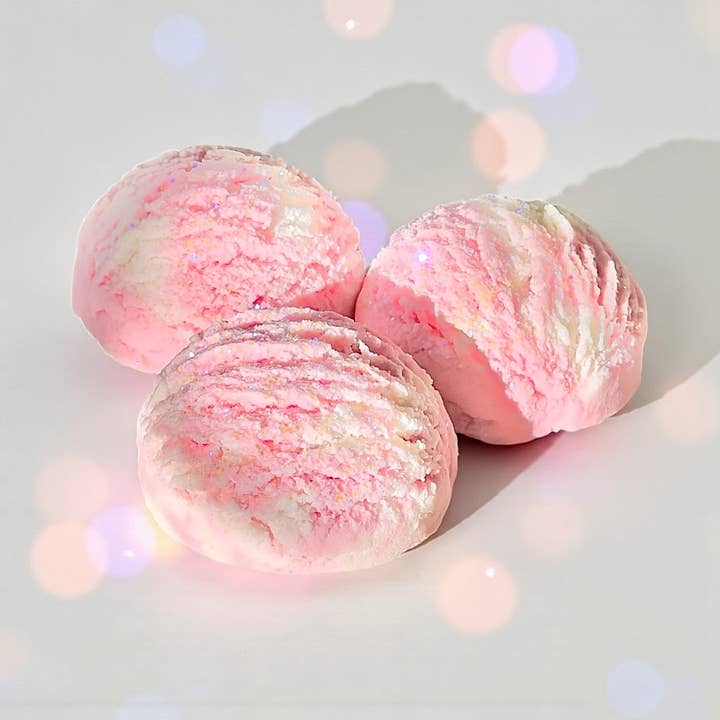 Gracie & Co. 1942 - Wholesale Bath Bomb/Fizz - 2 piece Coco Butter & Coconut Milk Bubble Bath Truffles3