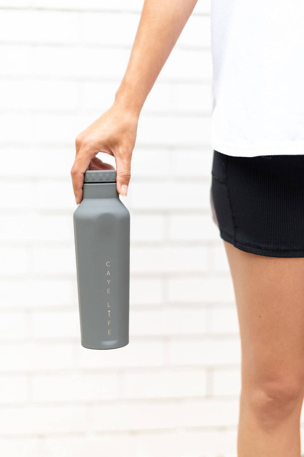 Caye Life - Wholesale Water bottle - Capri | 500ml Reusable Bottle | Matte Grey7