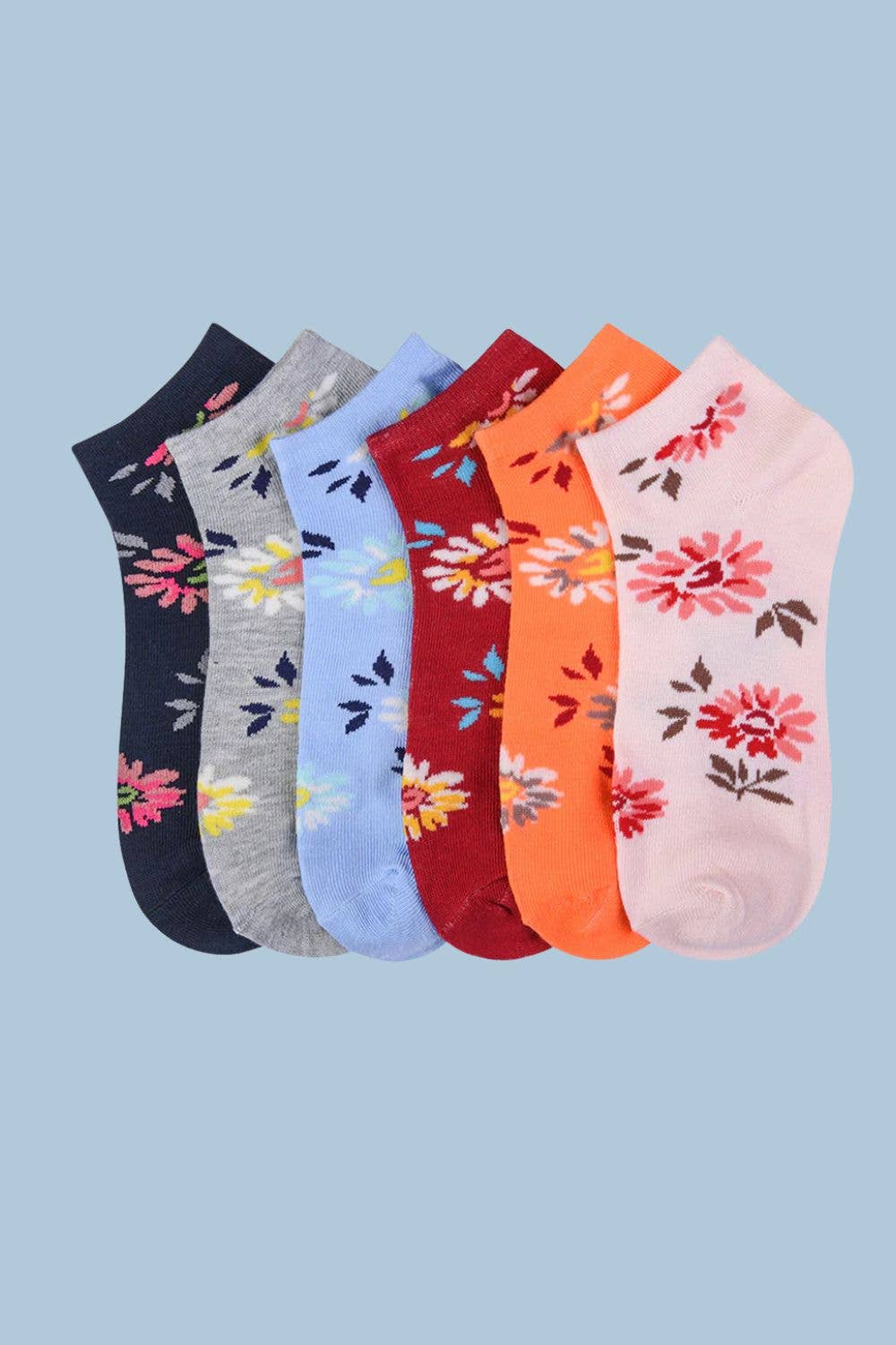 Amerikan Basics - Wholesale Socks - Women's - Set of 12 Women Fun Socks | Daisy0