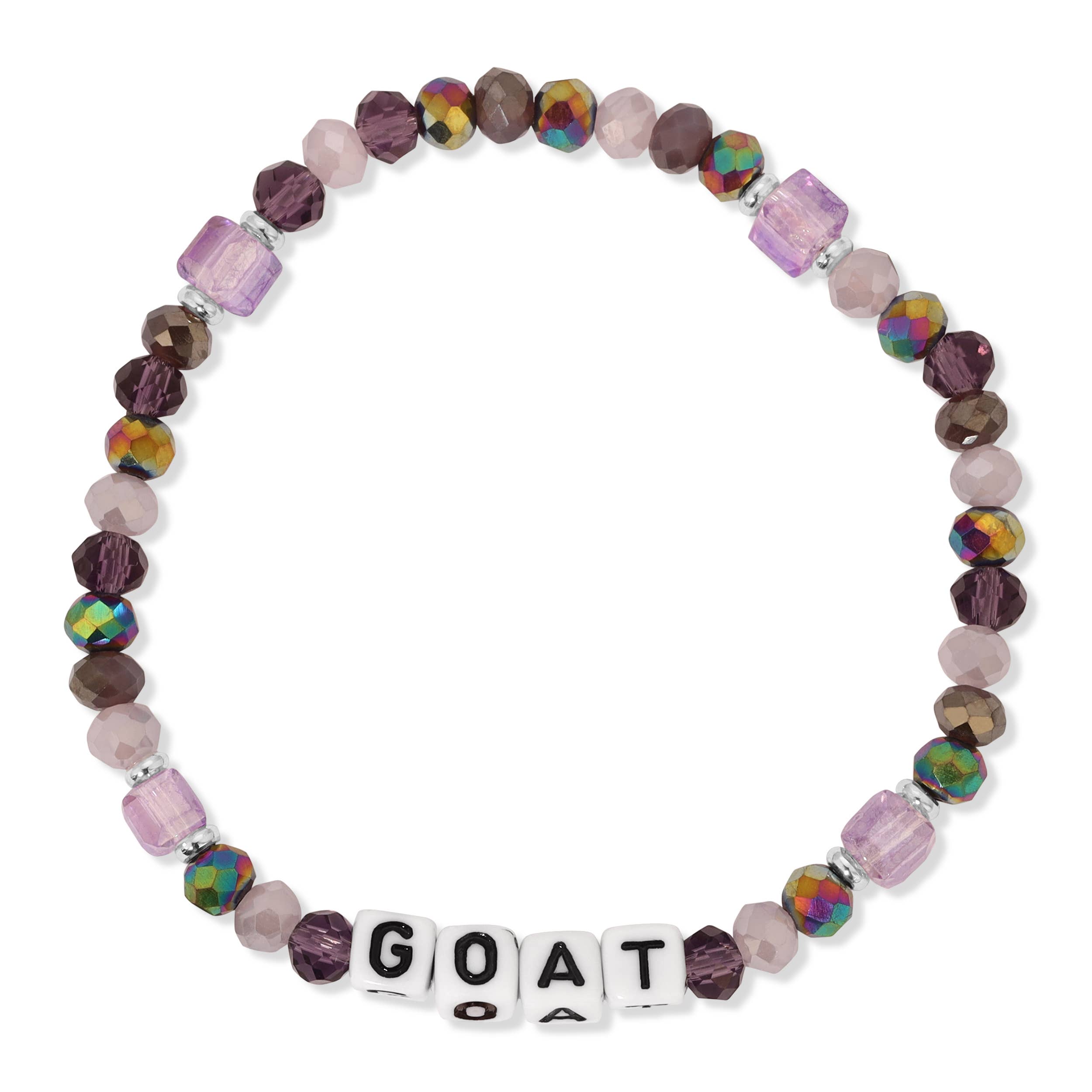 My Fun Colors - Wholesale Beaded Bracelet - Kids - Kids Colorful Words Beaded Stretch Bracelets | 12 Styles!8