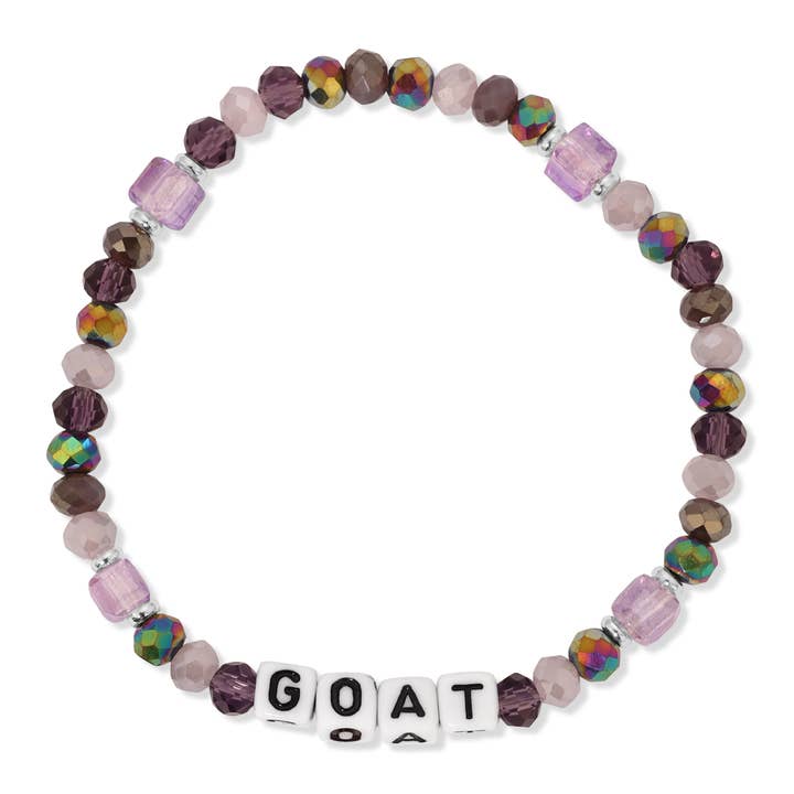 My Fun Colors - Wholesale Beaded Bracelet - Kids - Kids Colorful Words Beaded Stretch Bracelets | 12 Styles!8