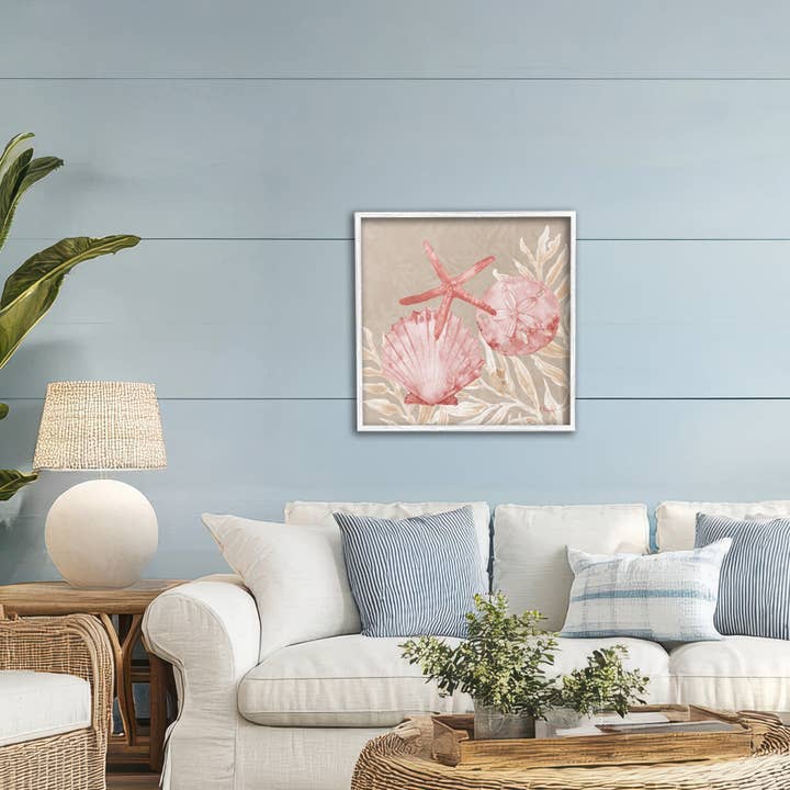 Stupell Industries - Wholesale Wall Sign - Tampico Shells & Starfish - Framed Wall Art6