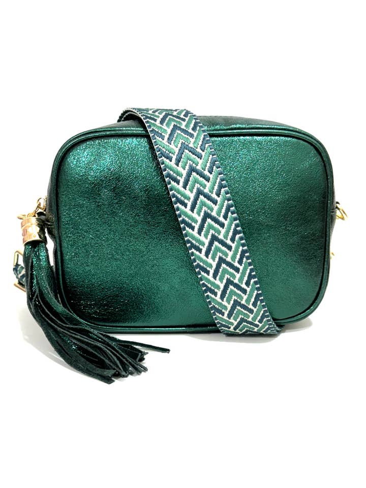 Kassette - Tutti Frutti Crossbody Metallic Oil Grøn for engroshandel hos Cassette Barcelona