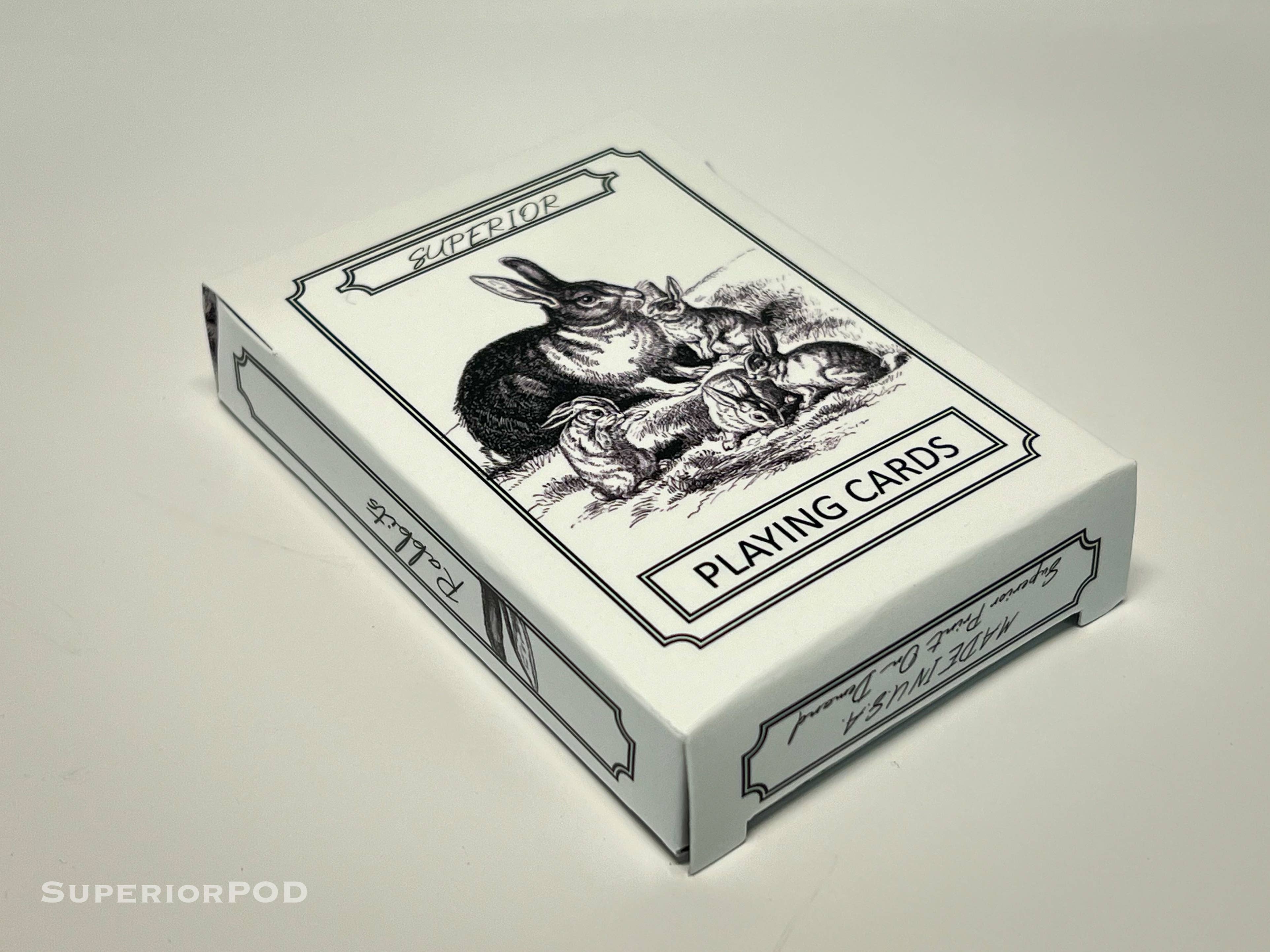 Superior Print on Demand - Vente Jeu de cartes - Cartes à jouer RABBITS, Jeu de cartes Bunny, Cartes de Pâques11