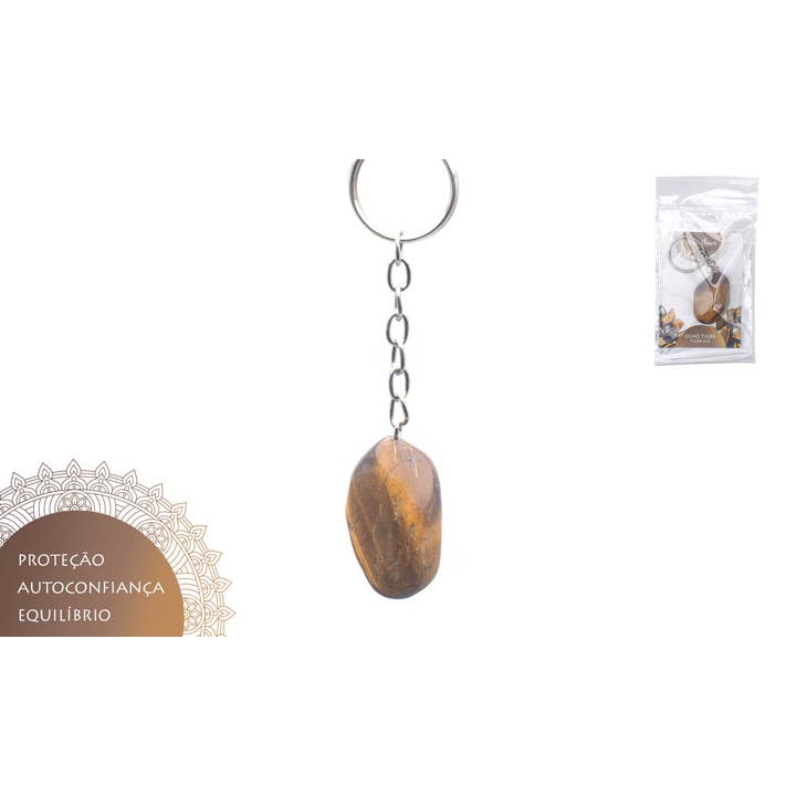 Tiger Eye Stone Key Holder for wholesale by Esoterica Arte