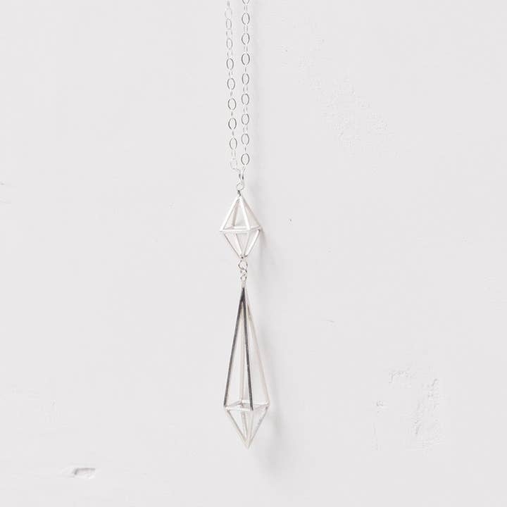 Pendel Prisma Halskette für den Großhandel von Elaine B Jewelry