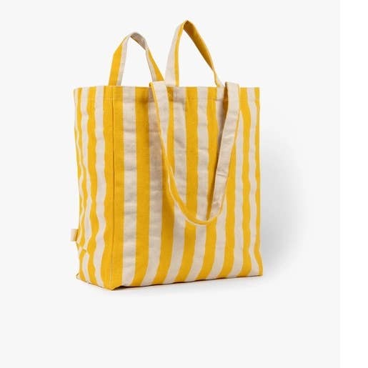 Alo Organic International - Wholesale Tote Bag - Women's - Striped Canvas Tote Bag Original - Any Colors