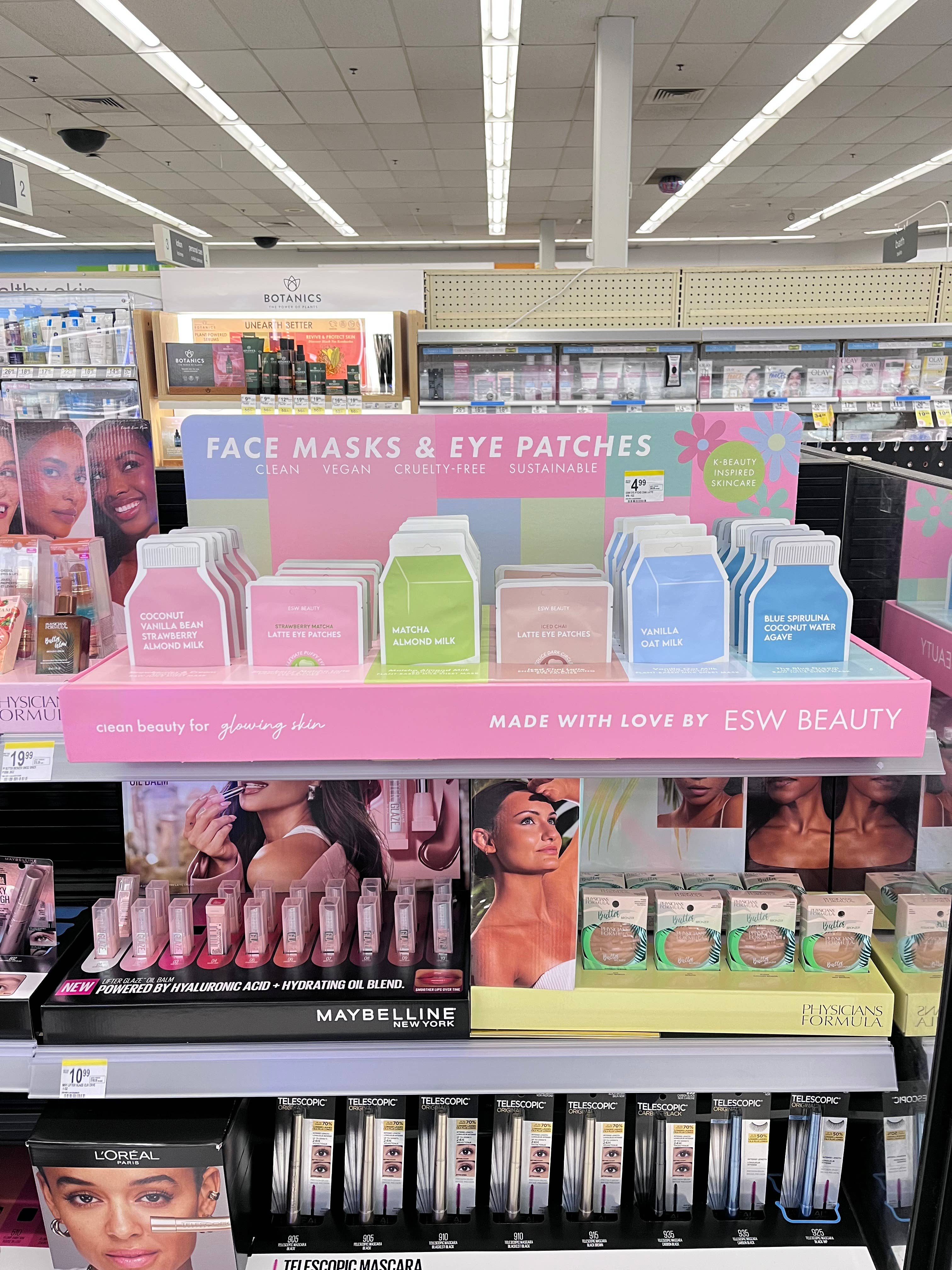 ESW Beauty - Wholesale Retailer Display Block - ESW Beauty Spring/Summer PDQ Filled Display 48 CT2