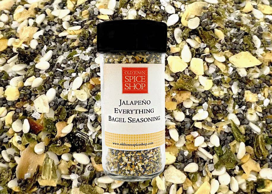 Old Town Spice Shop - Wholesale Dried Spice Mix - Jalapeño Everything Bagel Seasoning, Gourmet Spice Mix