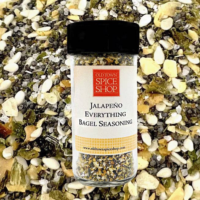 Old Town Spice Shop - Wholesale Dried Spice Mix - Jalapeño Everything Bagel Seasoning, Gourmet Spice Mix