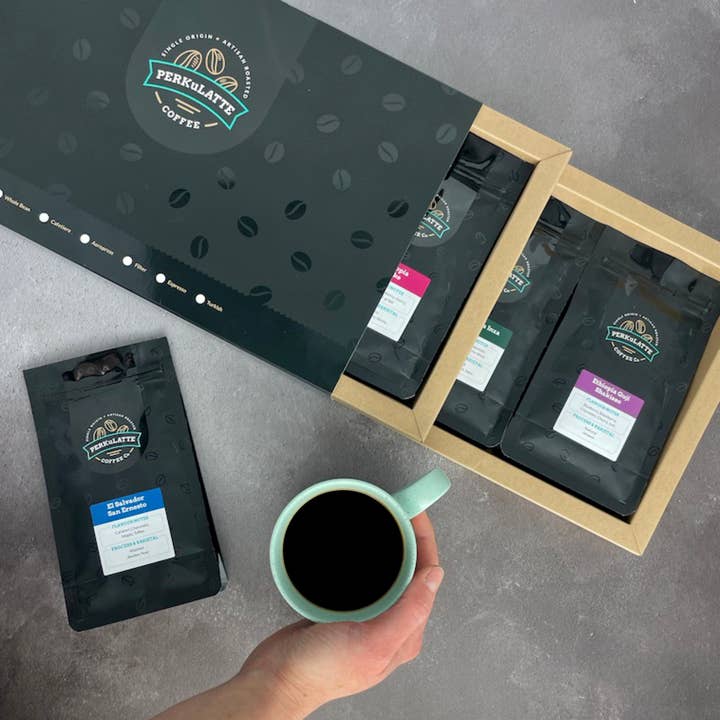 Deluxe Artisan Coffee Selection Pack for wholesale by Perkulatte