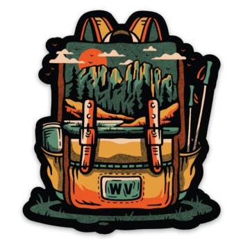 Loving WV - Wholesale Sticker - Seneca Backpack