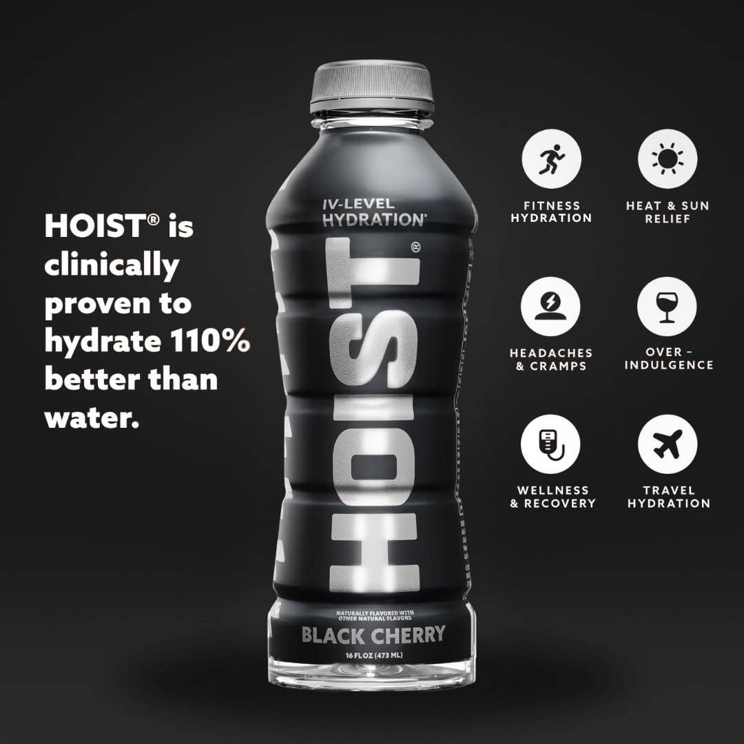 HOIST - Wholesale Sports/Energy Drink - HOIST IV-LEVEL READY TO DRINK BOTTLES* Per Select Flavor6